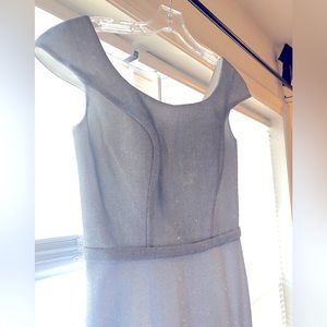 Sparkly Blue Trumpet Prom/Formal Dress - Madison James - Size 4